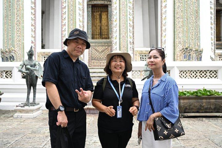 Bangkok : Grand Palace, Wat Pho & Wat Arun Guided Experience