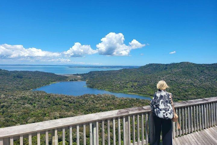 Private Auckland Tour with Mount Eden ,KareKare Falls ,Piha beach