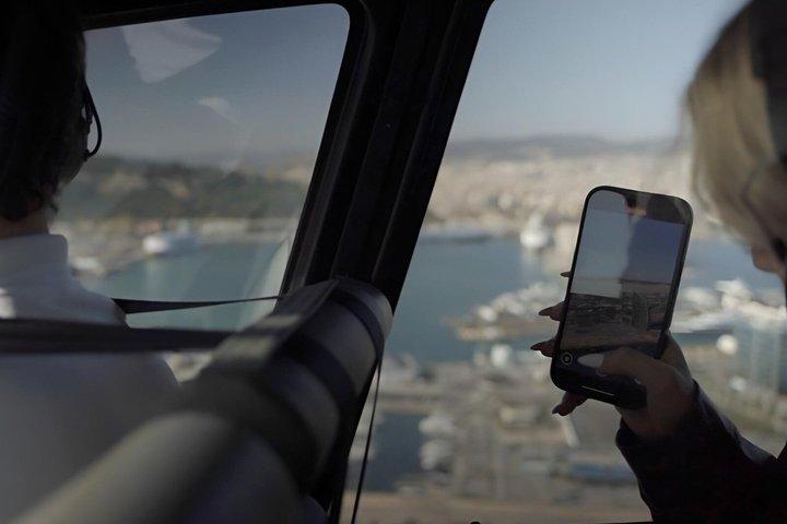 Barcelona Air and Sea Helicopter Tour and Port Cruise