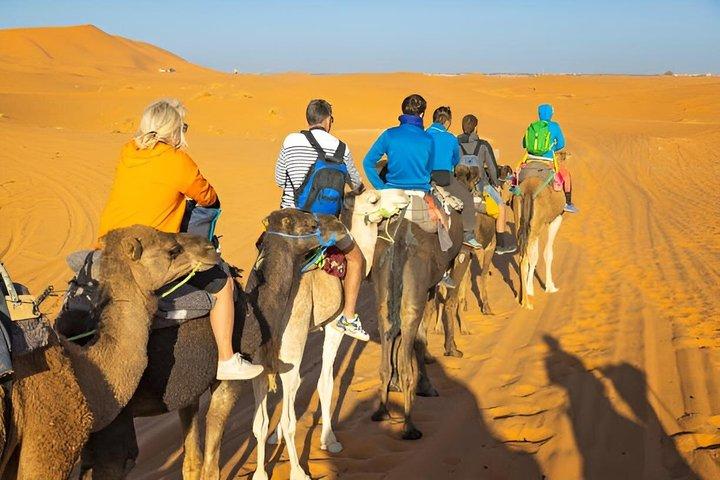 4 Days Trip from Marrakech to Fes via Merzouga With Camel Ride
