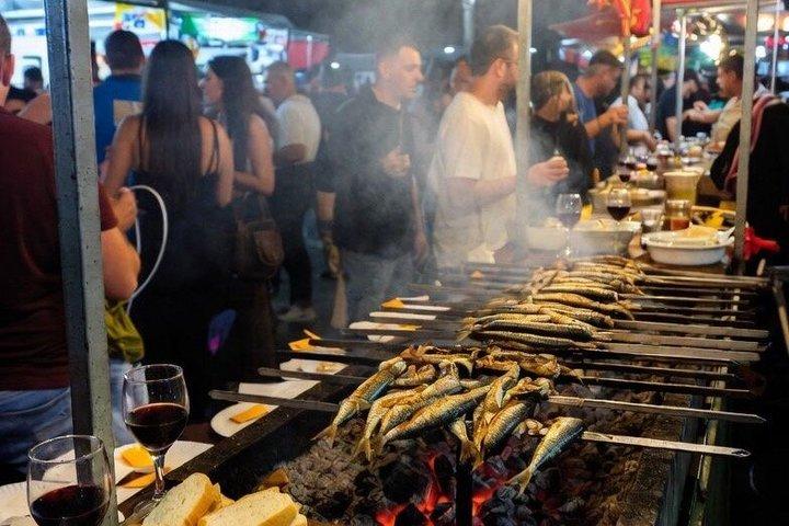 Santos Populares Festival Tour with Sardines and Ginjinha