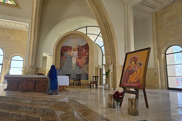 Day Tour Bethany Baptism Jordan River Site & Dead Sea from Amman