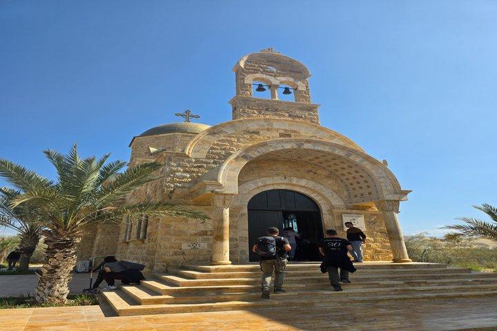 Day Tour Bethany Baptism Jordan River Site & Dead Sea from Amman