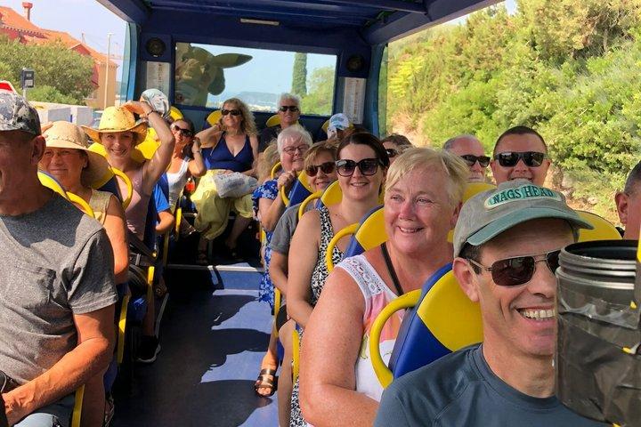 Dubrovnik Scenic Yellow Cabrio Bus Tour with Live Guide
