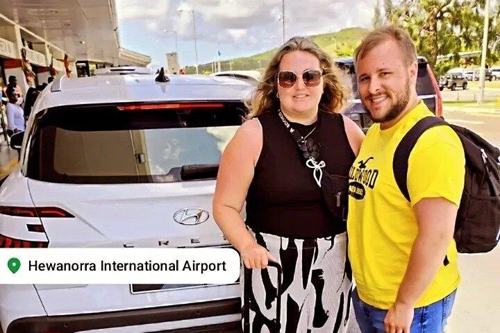 Private Airport Transfer From Uvf To All Resorts-Complimentary Beers & Water