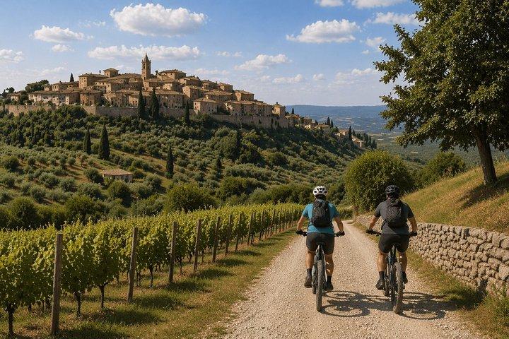 Montepulciano countryside E-bike virtual guided tour