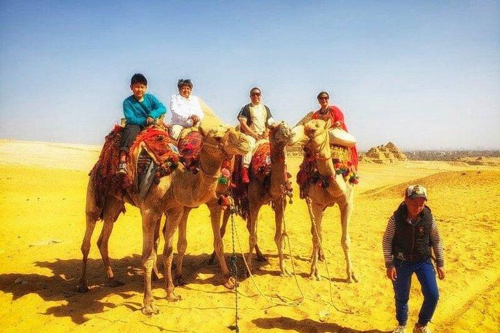 Ultimate VIP All-Inclusive Giza, Saqqara & Memphis Tour + Camel