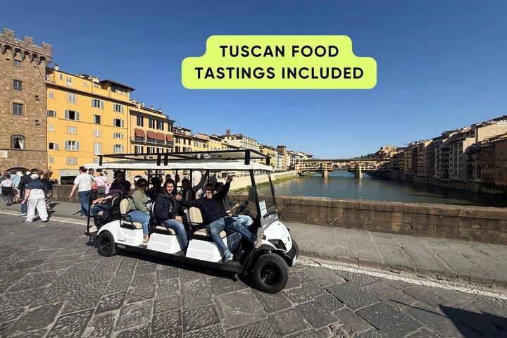 Florence Downtown Art Wonders Official City Tour by Golf Car