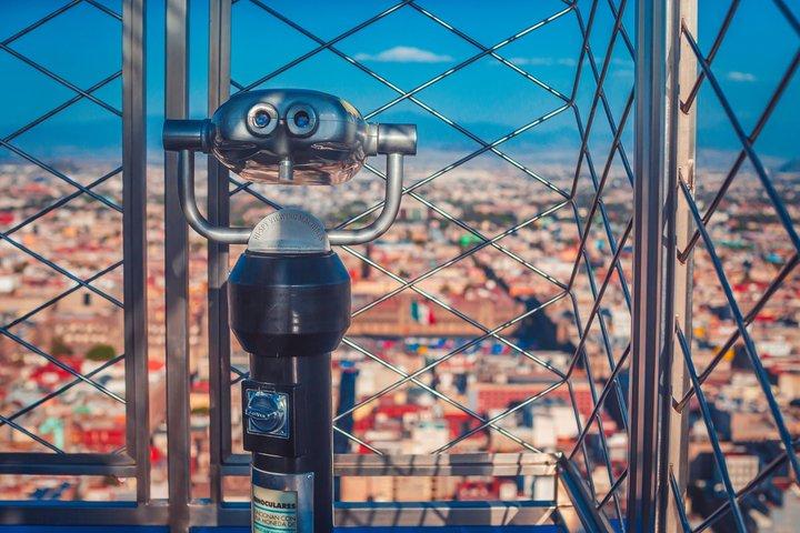 Viewpoint Torre Latino Panoramic view of Mexico City