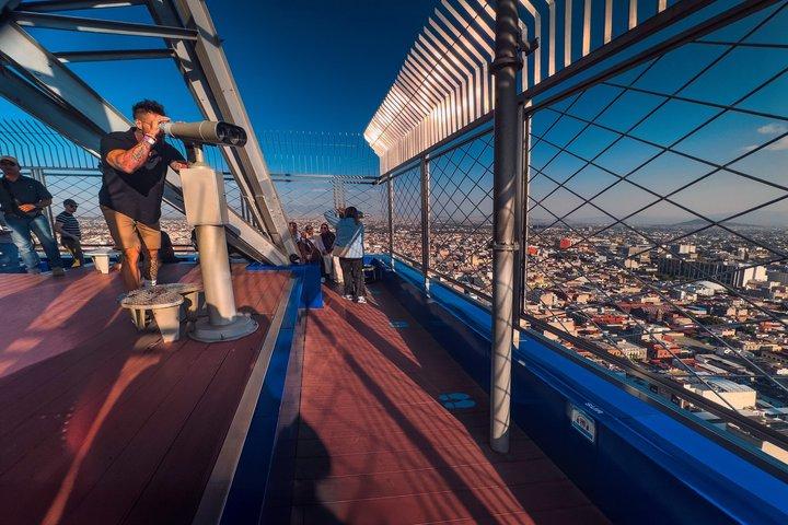 Viewpoint Torre Latino Panoramic view of Mexico City