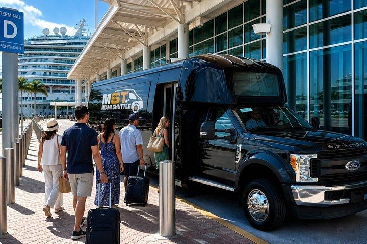 Shared Shuttle from Miami Port to MIA