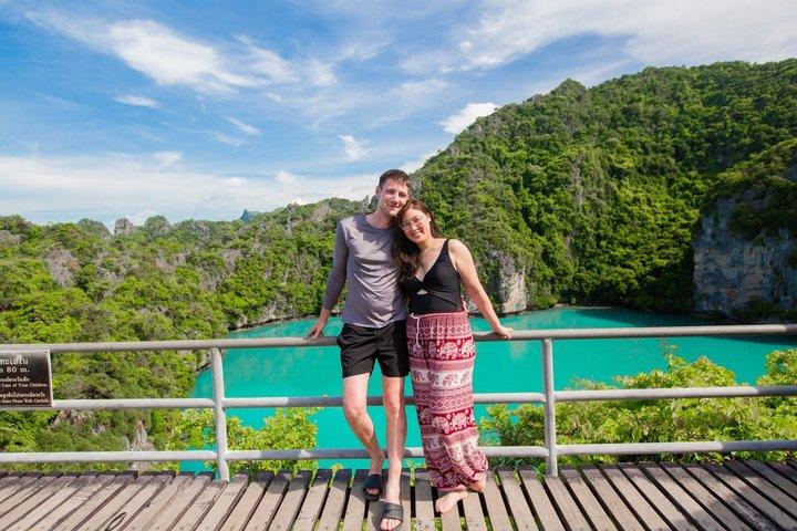 Angthong Catamaran Tour from Koh Samui with Lunch and Transfers