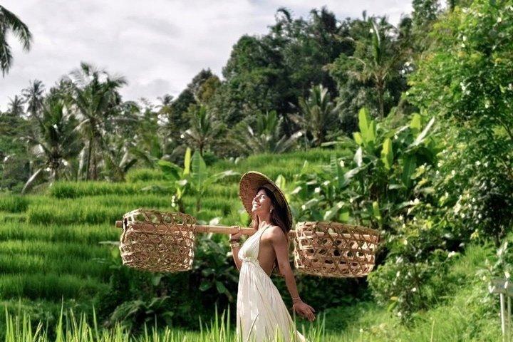Ubud: Zipline, Sky Bike, And 4 Spot Swing In Private Rice Terrace