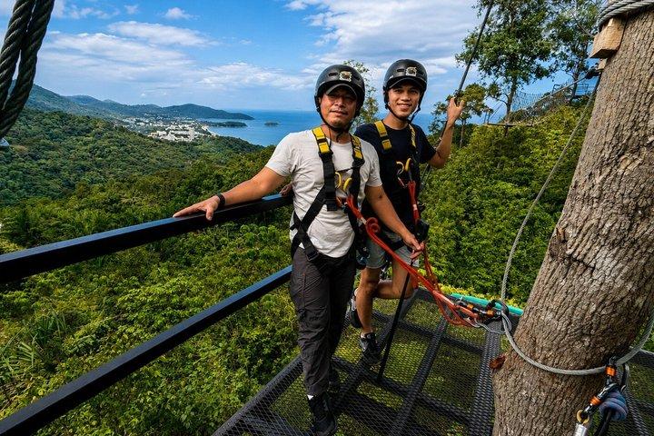 Patong Mountain ATV Zipline Adventure