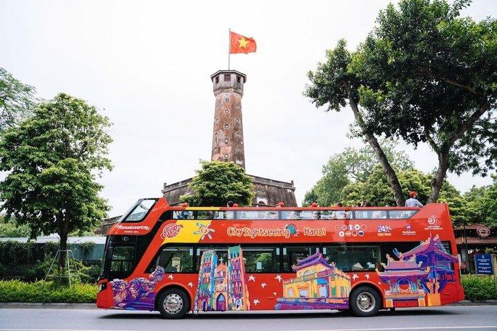 Hanoi Check-In: Double Decker Bus, Puppet, Train St & Food Tour