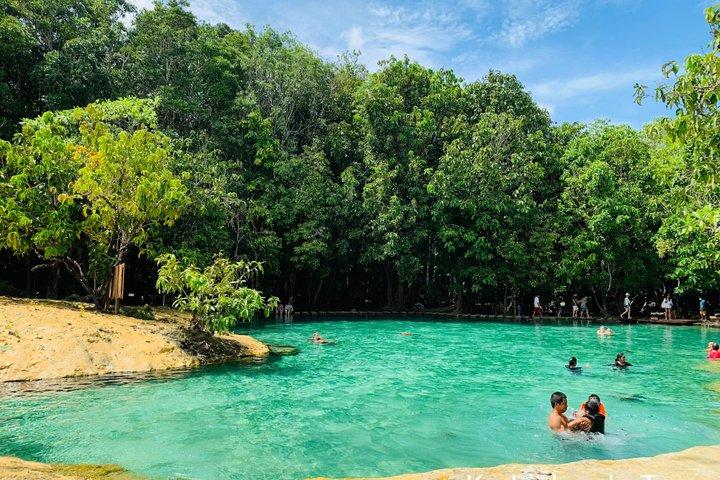 All day Krabi Jungle Tour (Hot Spring Water, Emerald Pool, Tiger Cave Temple)