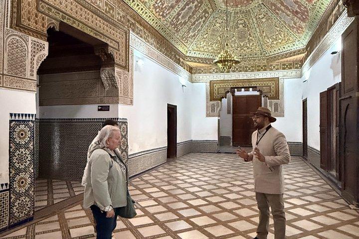 Half-day tour in Marrakech: Bahia Palace, Medina, and Medersa