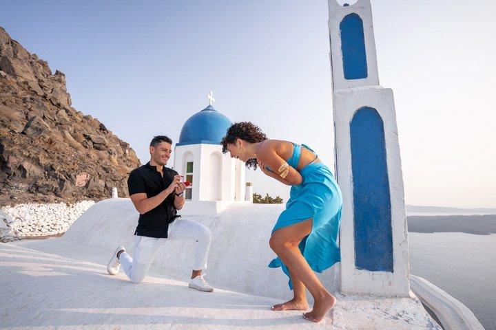 Proposal Photoshoot Santorini