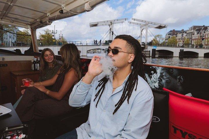 Amsterdam Tyson2.0 Canna Cruise with drinks option & local guide