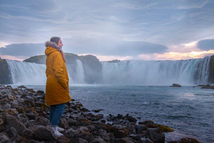 Forest Lagoon & Goðafoss Waterfall Small-Group Tour from Akureyri