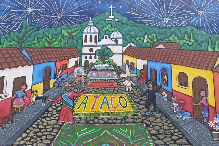 Flower Route + Zip Line + Ataco Town and Hot Springs