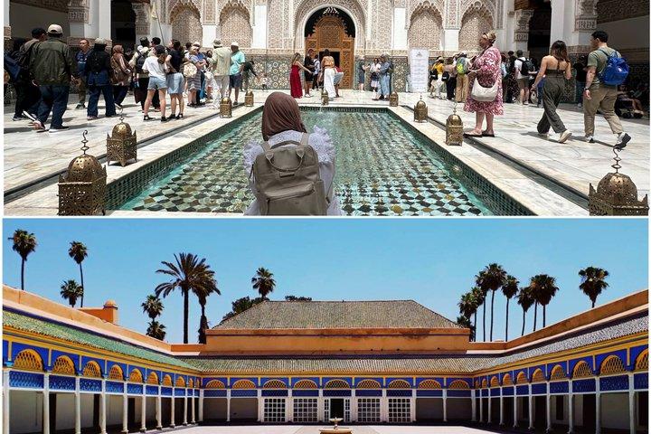Marrakech Bahia Palace Madrasa Ben Youssef and Secret Garden