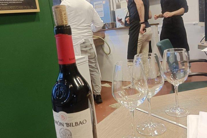 Madrid Paella and Churros Cooking Class Ham and Wines Tasting