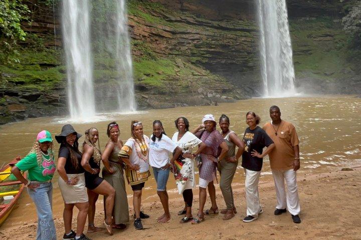 Waterfalls, Aburi Botanical Gardens & a Cocoa Farm Experience.