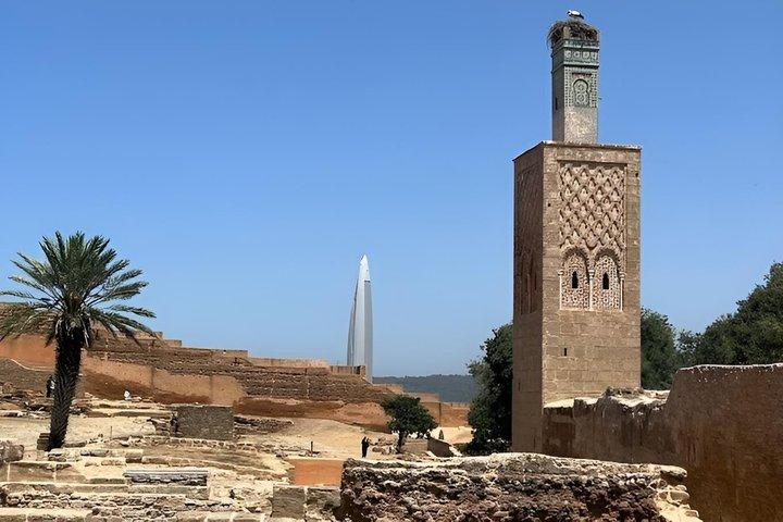 Mohammed VI Tower Panoramic Climbing and Visit of Chellah