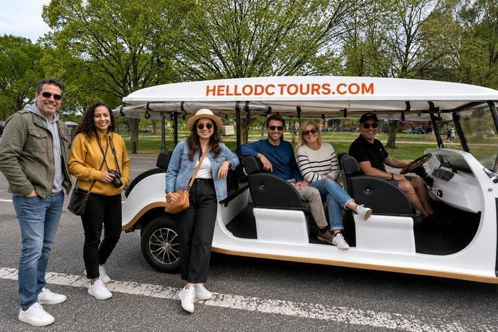 Washington DC: Easy Sightseeing Guided Monuments Tour by E-Cart