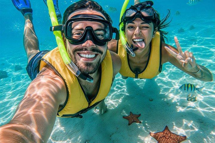 Cozumel Snorkel Tour to El Cielo, Palancar and Columbia