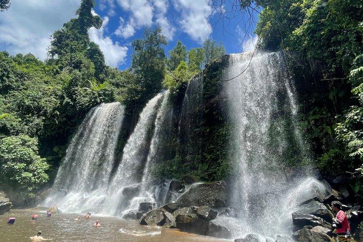 Private tour to Kulen Mountain waterfall and Floating Village