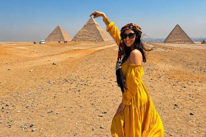 Private All inclusive Giza pyramids Sphinx, Camel, Guide, Lunch