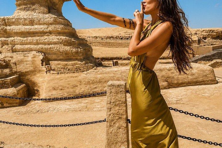 Ultimate Giza Pyramids Tour Private Guide,Camel& Hidden Gems