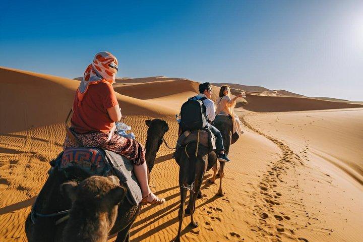 3-Day Sahara Desert Adventure: Marrakech to Fes Luxury Camp