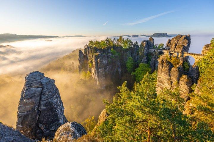 Terezin Camp & Bohemian Switzerland-Tisa with Bastei From Prague