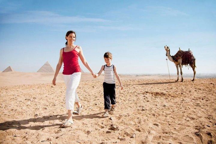 Giza Pyramids and Grand Egyptian Museum & Free 1 Night Hotel