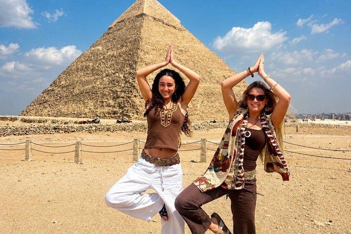 Private Giza Pyramids Tour with Golf Cart, Camel Ride & Breakfast