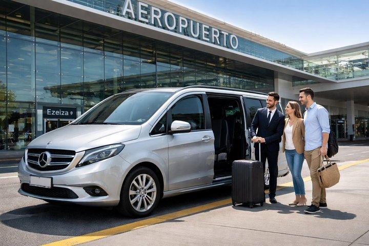Private Airport Transfer & tour in Buenos Aires (EZE & AEP) 24/7