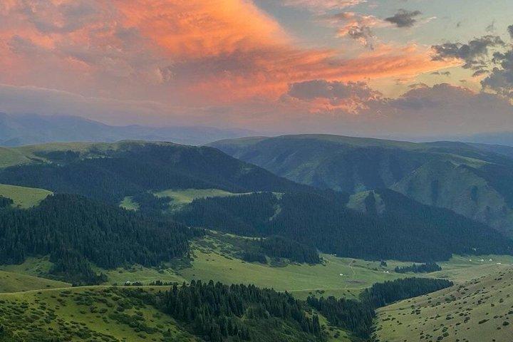 Assy Plateau, Issyk lake and Bear (Turgen) Waterfall jeep tour