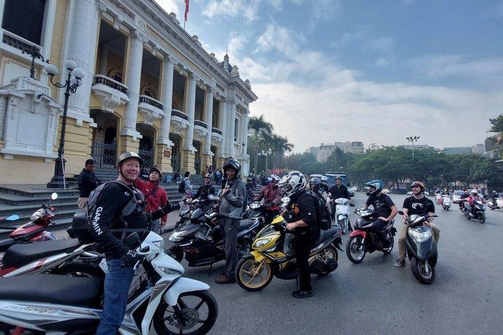 Hanoi Motorbike Adventure to Urban Streets and Countryside