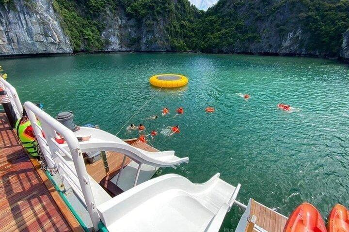 Luxury Halong Catamaran Day Cruise -Explore Lan Ha Bay From Hanoi
