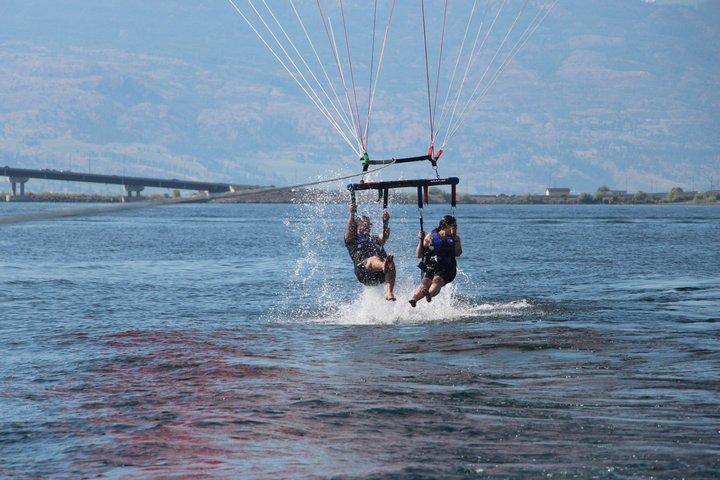 Kelowna Group Parasailing Tour and Boat Ride