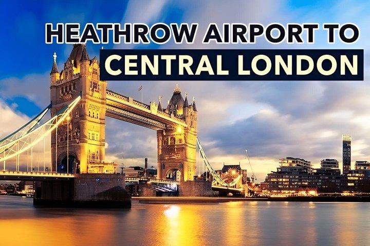 Private Heathrow Airport (LHR) Transfer to or from Central London