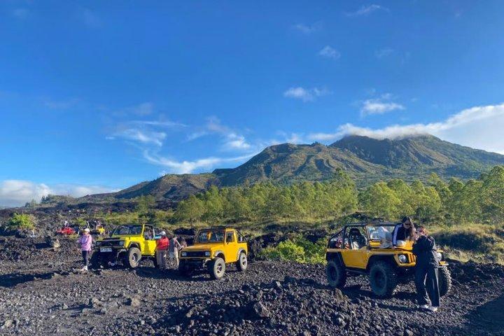 Mount Batur Sunrice Jeep Tour with White Water Rafting in Ubud