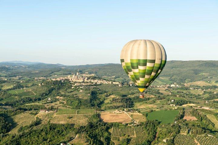 Hot Air Balloon Ride in San Gimignano, Tuscany