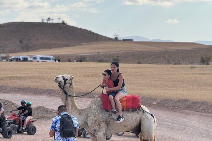 Agafay Desert Sunset Camel Ride & Dinner Show from Marrakech