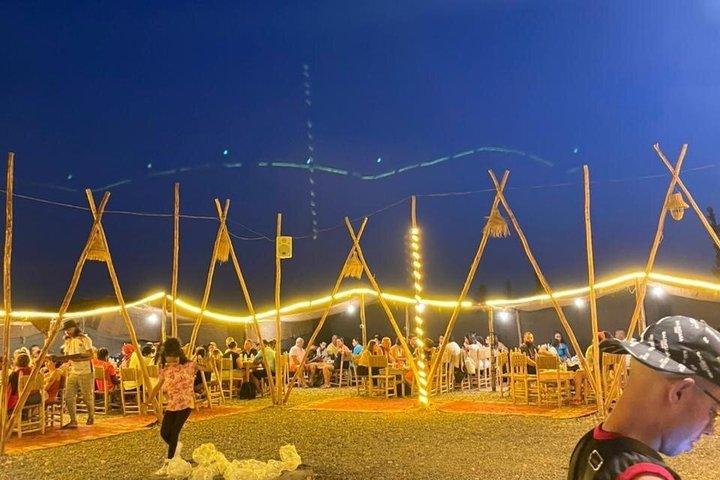 Agafay Desert Sunset Camel Ride & Dinner Show from Marrakech