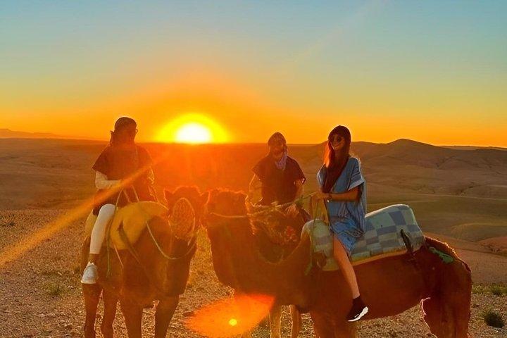 Agafay Marrakech: Quad & Camel Ride with Sunset, Dinner & Show