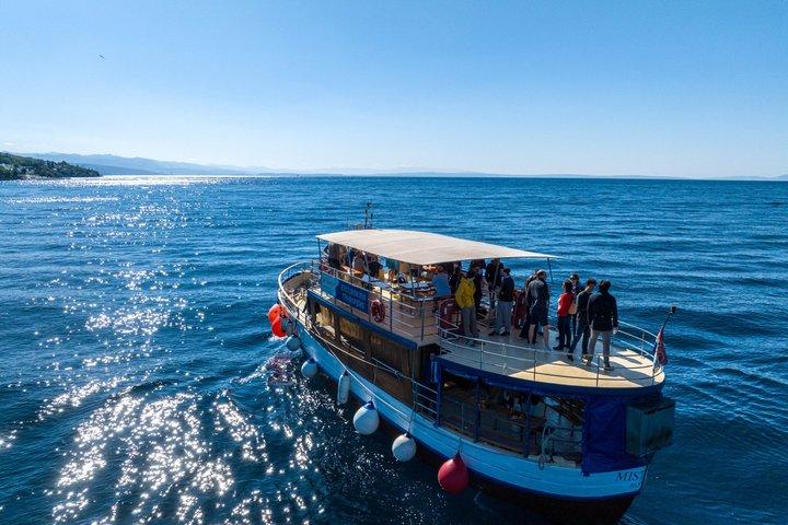 From Opatija to Krk & Cres Islands Boat Tour Day Trip with lunch